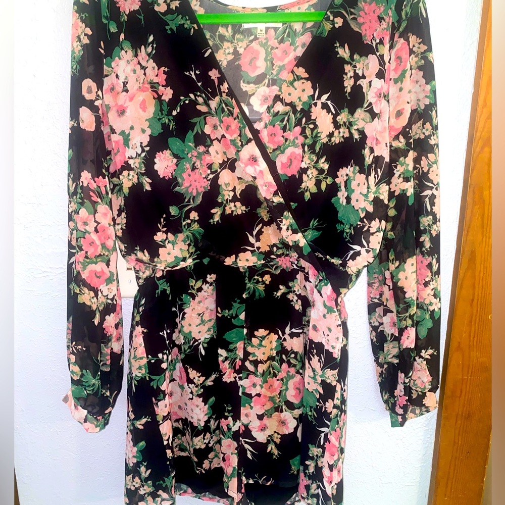 Floral romper. Worn twice to special occasions.